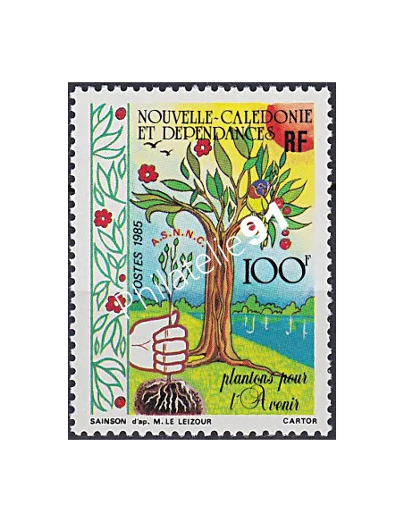 NOUVELLE CALEDONIE, n° 509, reboisement, collection timbres Dom-Tom