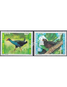 NOUVELLE CALEDONIE, n° 510 à 511, Oiseaux, collection timbres Dom-Tom