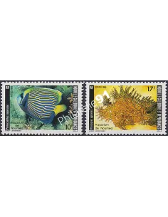 NOUVELLE CALEDONIE, n° 512 à 513, collection timbres Dom-Tom