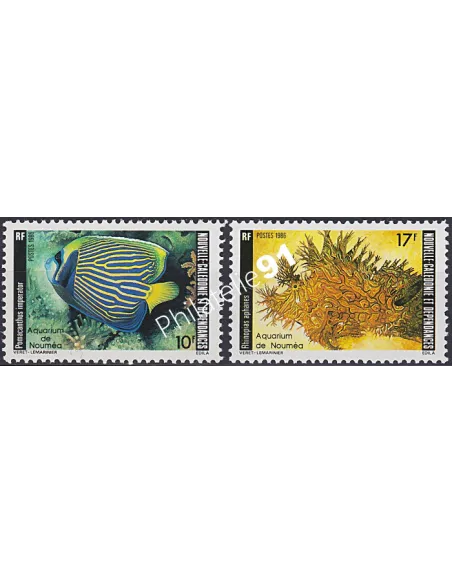 NOUVELLE CALEDONIE, n° 512 à 513, collection timbres Dom-Tom