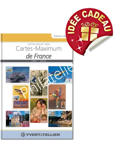 Catalogue des cartes maximum de France 2017, bibliothèque philatélique