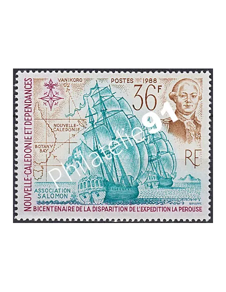 NOUVELLE CALEDONIE, n° 549, collection timbres Dom-Tom
