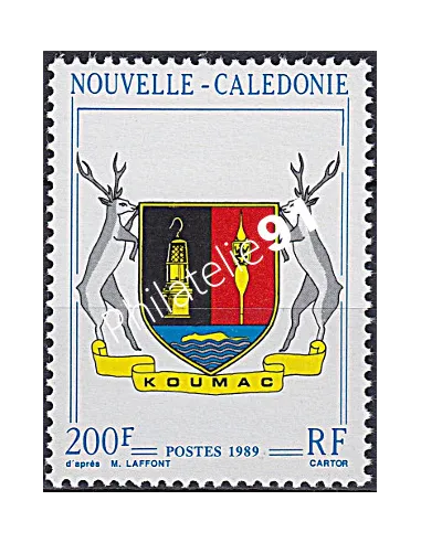 NOUVELLE CALEDONIE, n° 573, collection timbres Dom-Tom