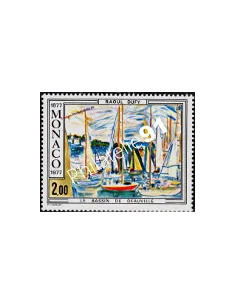MONACO - n° 1097 - Raoul Dufy "Le bassin de Dauville" Tableau
