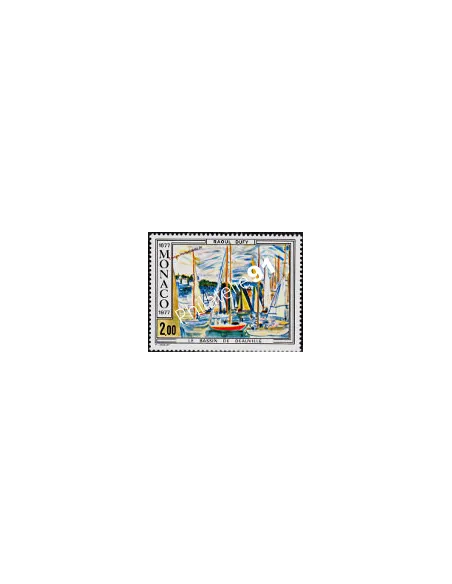 MONACO - n° 1097 - Raoul Dufy "Le bassin de Dauville" Tableau
