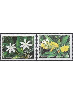 NOUVELLE CALEDONIE, n° 599 à 600, collection timbres Dom-Tom