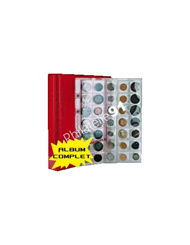 Album CARAVELLE Yvert et Tellier + 10 recharges monnaies, numismatique