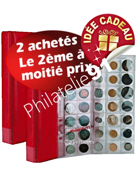 Album CARAVELLE Yvert et Tellier + 10 recharges monnaies, numismatique