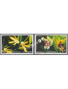 NOUVELLE CALEDONIE, n° 614 à 615, collection timbres Dom-Tom