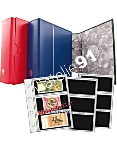 Album GALION Yvert et Tellier pour billets, matériel numismatique