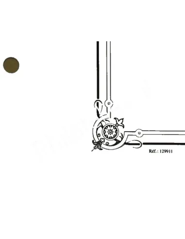 Recharges blanches sans onglets (paquet de 50) pour reliure 3S