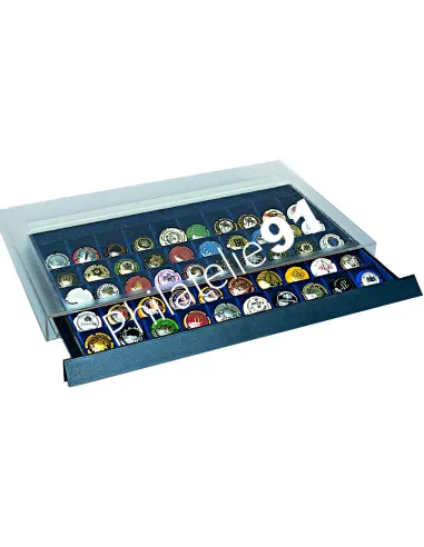 Safe,Médaillier superposable 50 cases,Matériel toutes collections