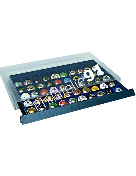 Safe,Médaillier superposable 50 cases,Matériel toutes collections