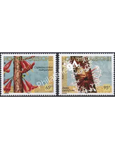 NOUVELLE CALEDONIE, n° 704 à 705, collection timbres Dom-Tom