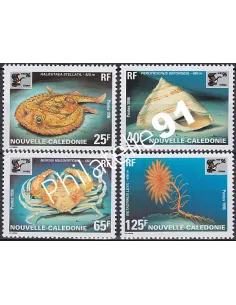 NOUVELLE CALEDONIE, n° 710 à 713, collection timbres Dom-Tom