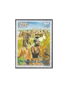 NOUVELLE CALEDONIE, n° 721, Danses, collection timbres Dom-Tom