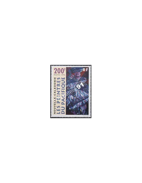 NOUVELLE CALEDONIE, n° 723, peintres, collection timbres Dom-Tom