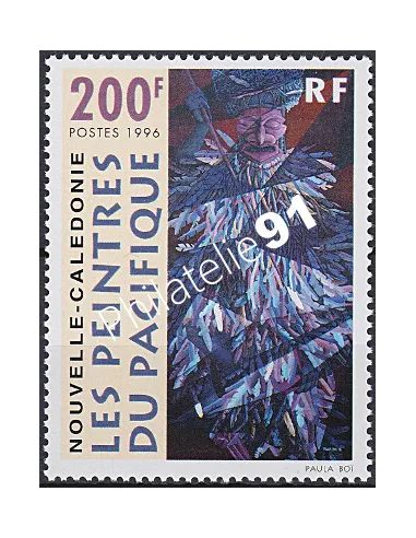 NOUVELLE CALEDONIE, n° 723, peintres, collection timbres Dom-Tom