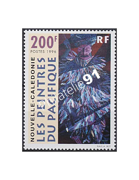 NOUVELLE CALEDONIE, n° 723, peintres, collection timbres Dom-Tom
