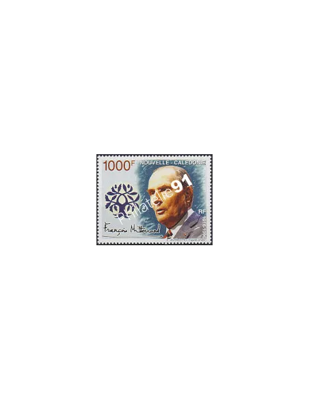 NOUVELLE CALEDONIE, n° 725, Mitterrand, collection timbres Dom-Tom