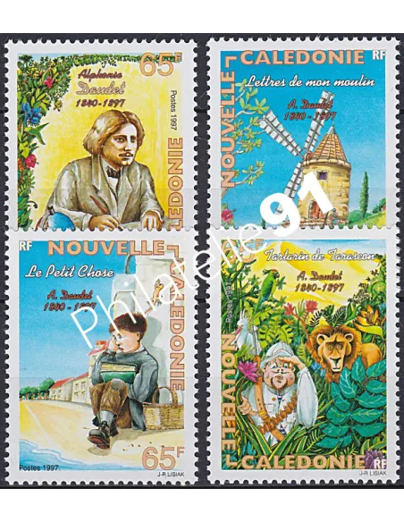 NOUVELLE CALEDONIE, n° 726 à 729, collection timbres Dom-Tom