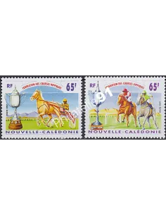 NOUVELLE CALEDONIE, n° 735 à 736, collection timbres Dom-Tom