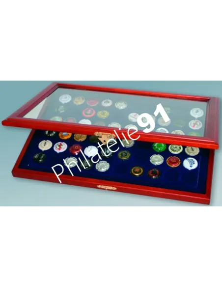 SAFE, Vitrine en Bois pour muselets de Champagne