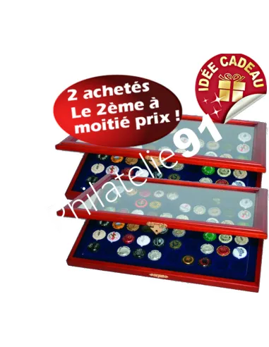 SAFE, Vitrine en Bois pour muselets de Champagne