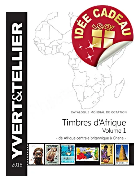 AFRIQUE Volume 1 2018, Timbres des pays d´Afrique, catalogues