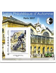 blocs CNEP n°76, Salon d'automne, Salon de Paris, Gare de Montparnasse, timbres France