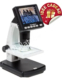 Microscope digital LCD DM3 Leuchtturm, accessoires philatéliques, accessoires numismatiques