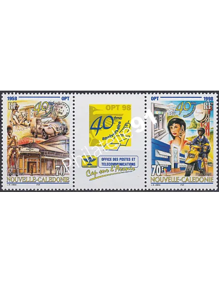 NOUVELLE CALEDONIE, n° 776 à 777, collection timbres Dom-Tom