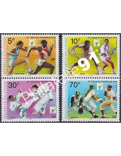 NOUVELLE CALEDONIE, n° 792 à 795, collection timbres Dom-Tom