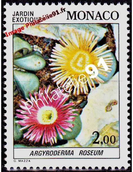 MONACO - n° 1376 - Plante du Jardin exotique - Cactus