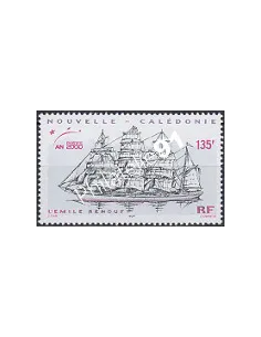 NOUVELLE CALEDONIE, n° 813, voilier, collection timbres Dom-Tom