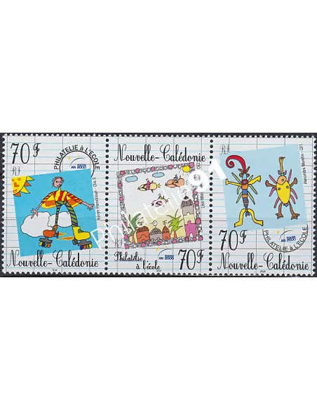 NOUVELLE CALEDONIE, n° 831 à 833, collection timbres Dom-Tom