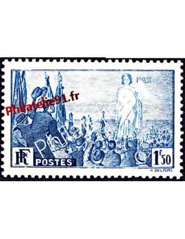 Timbre de France n° 328, Rassemblement universel pour la paix à Paris