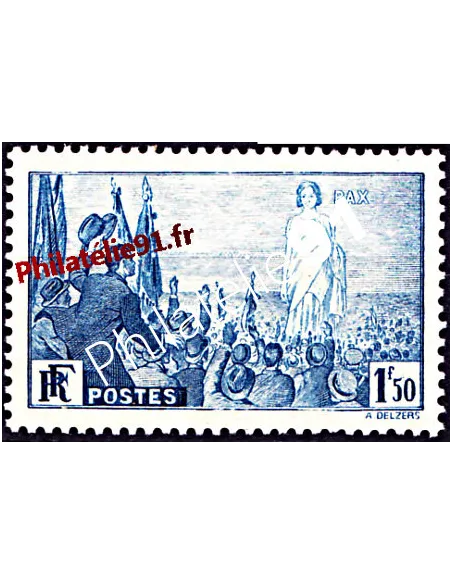 Timbre de France n° 328, Rassemblement universel pour la paix à Paris