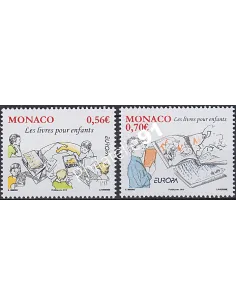 MONACO, n° 2739 à 2740, Collection timbres Monaco