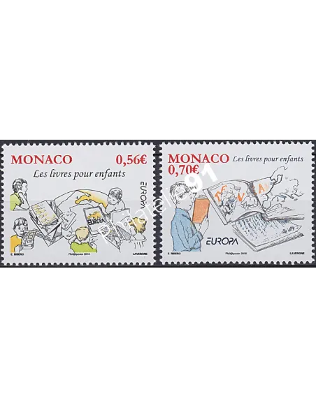 MONACO, n° 2739 à 2740, Collection timbres Monaco
