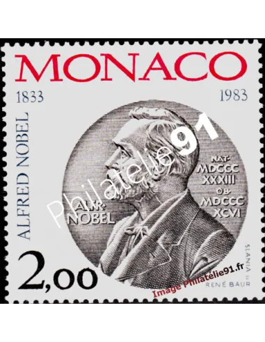 MONACO - n° 1401 - Alfred Nobel