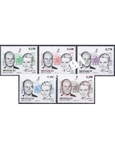 MONACO n° 2785 à 2789,Collection timbres Monaco