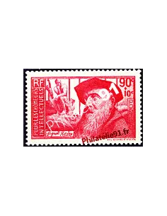 Timbre n° 344, Auguste Rodin, collection timbres France