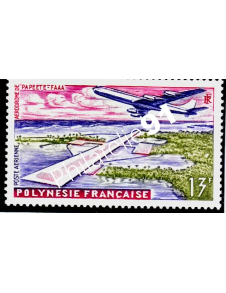 POLYNESIE - PA n°    5   ** Aéroport de Faaa, à Papeete