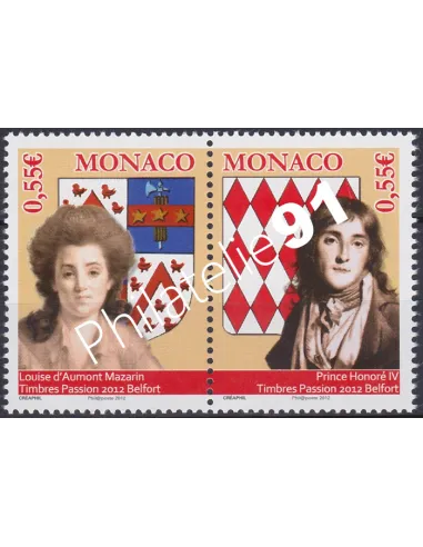 MONACO n° 2847 à 2848,Collection timbres Monaco