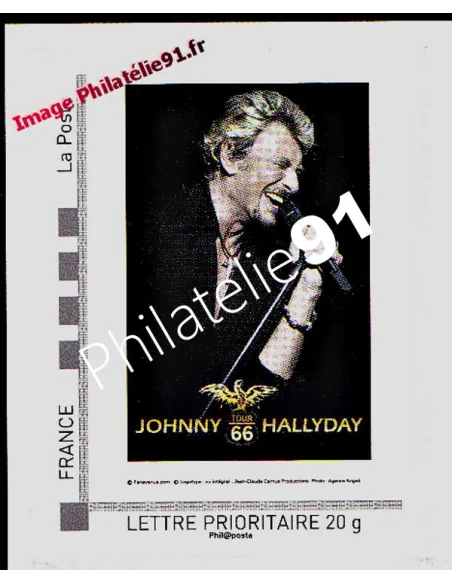 Timbre JOHNNY HALLYDAY