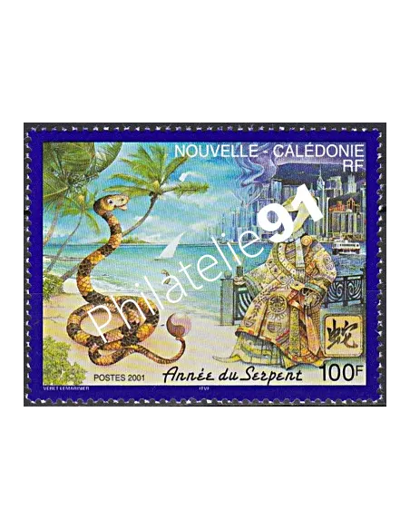 NOUVELLE CALEDONIE, n° 838, collection timbres Dom-Tom