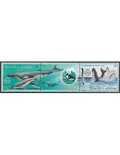 NOUVELLE CALEDONIE, n° 844 à 845, collection timbres Dom-Tom