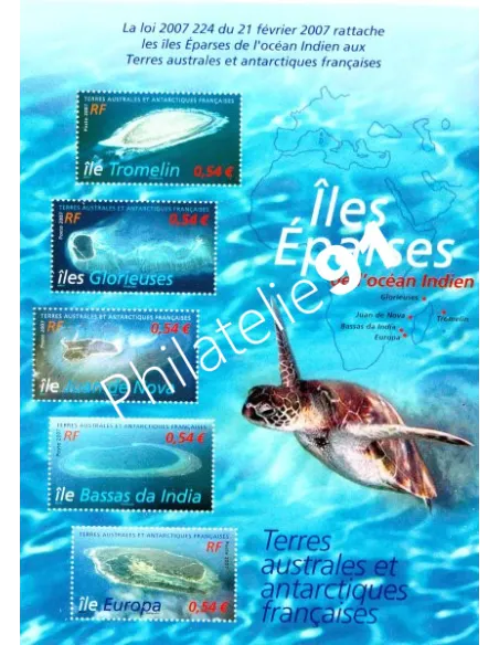 TAAF - BF n° 18 **- Tortues - Iles éparses