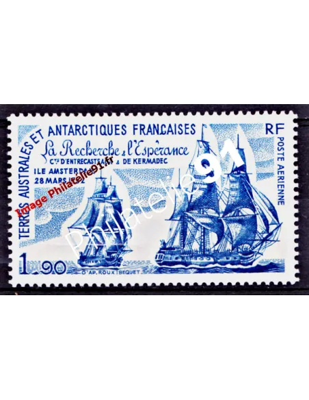 Timbre des TAAF P.A. n°58,Navires, timbres DOM TOM